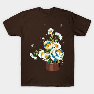 flowers painting T-Shirt